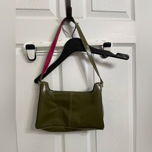 Y2K Olive Green Shoulder Bag Coquette Whimsigoth Mini Purse Fairy 2000s